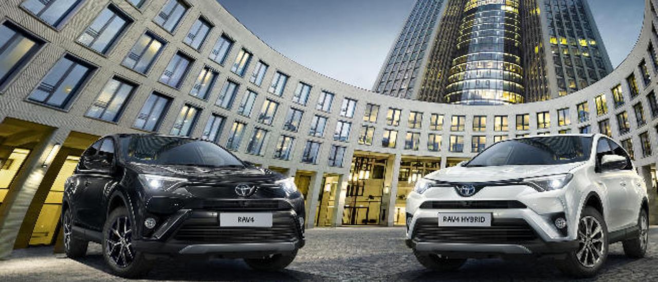 Exterior e interior del nuevo RAV4. Su insonorización asegura que no penetre ningún ruido en el habitáculo interior, incluso a alta velocidad.