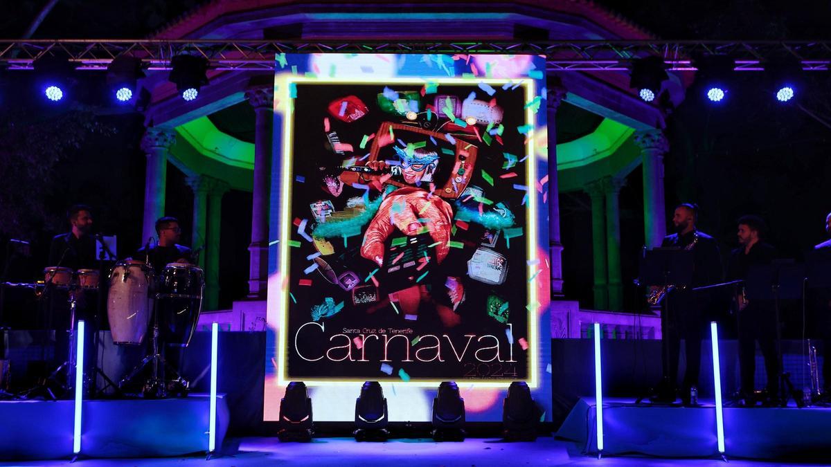 Presentación del cartel del Carnaval de Santa Cruz de Tenerife