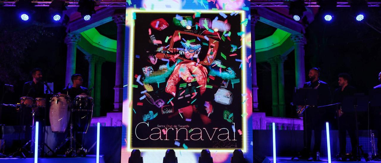Presentación del cartel del Carnaval de Santa Cruz de Tenerife