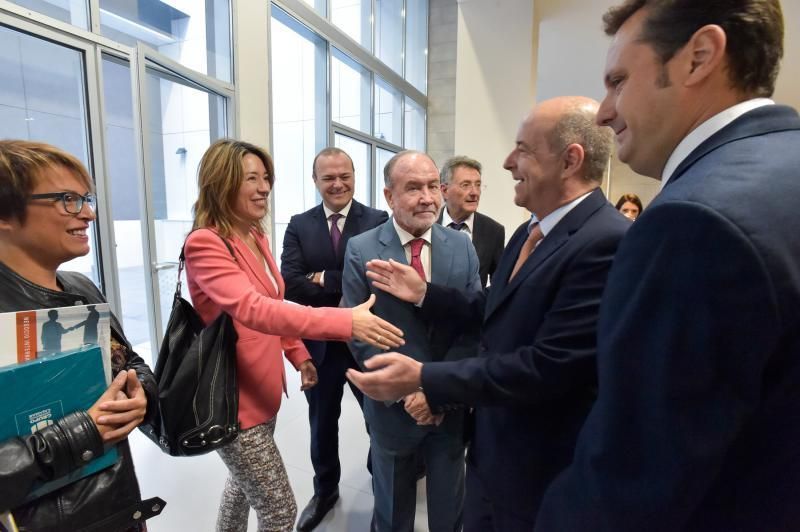 18-01-2018 LAS PALMAS DE GRAN CANARIA. Xiana Méndez, secretaria de Estado de Comercio, en el foro de la Asociación para el Progreso de la Dirección en Canarias, en Cajamar. Fotógrafo: ANDRES CRUZ  | 18/01/2019 | Fotógrafo: Andrés Cruz