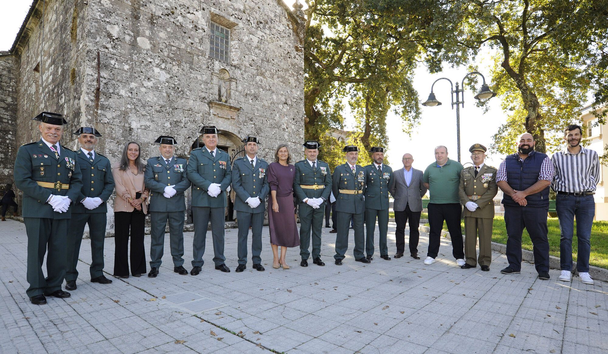 FORCAREI. CELEBRACION DIA 12 OCTUBRE VIRGEN DEL PILAR GUARDIA CIVIL IGLESIA.