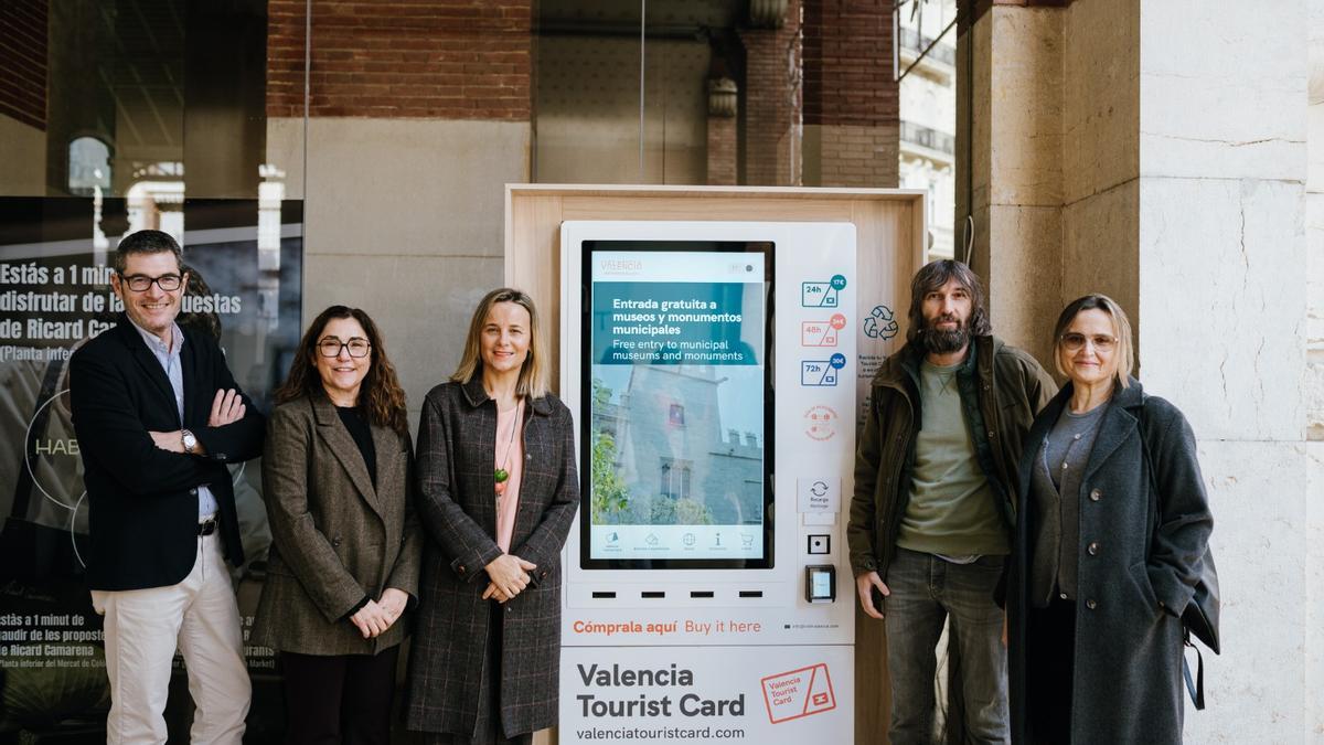 Presentación del quiosco del Mercado Colón