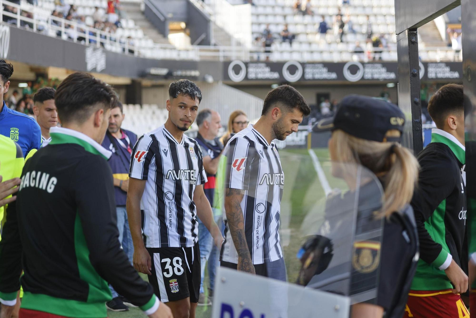 La victoria del FC Cartagena ante el Racing, en imágenes
