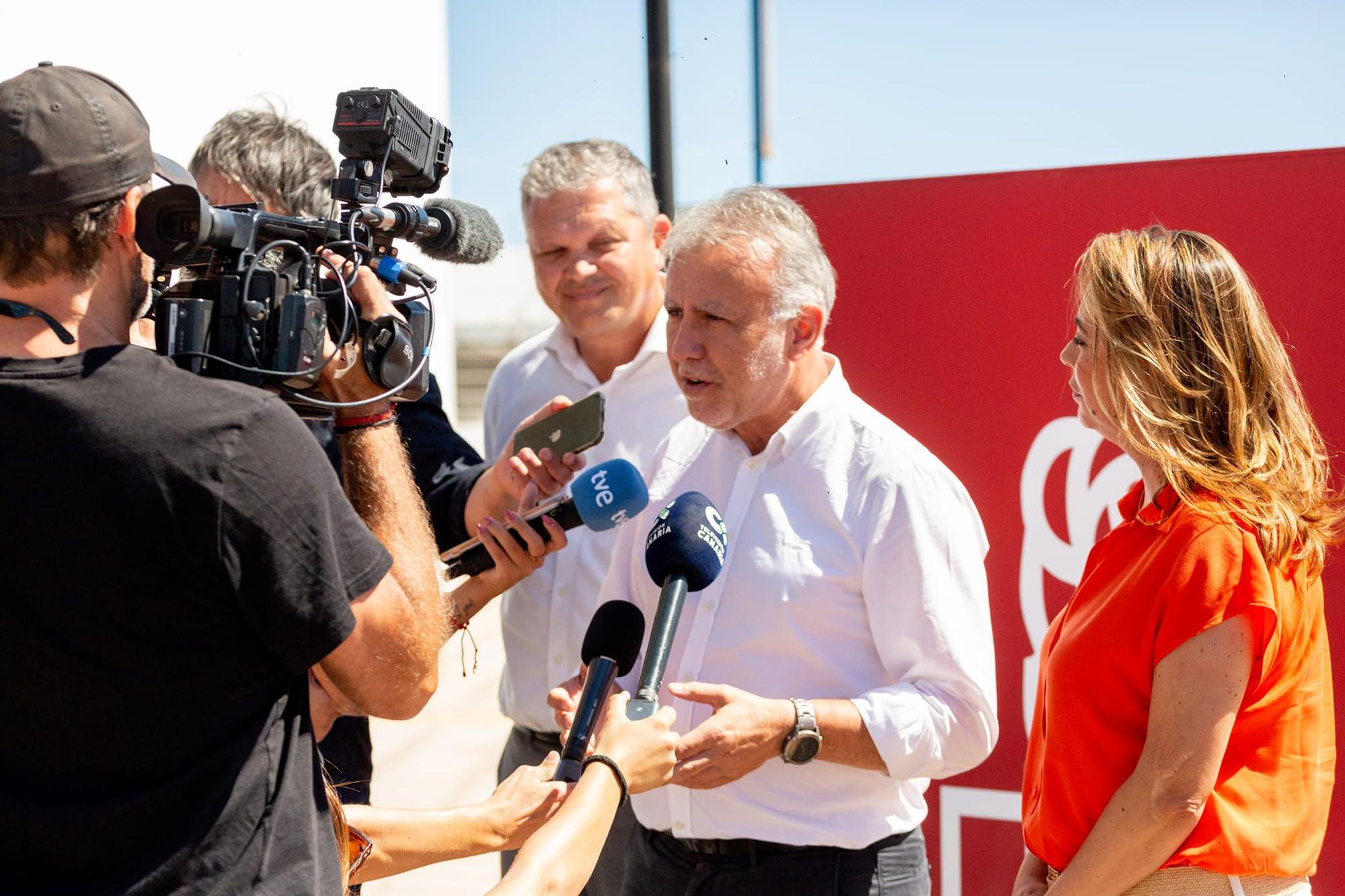 El PSOE de Lanzarote presenta sus candidaturas al Cabildo y al Ayuntamiento de Arrecife