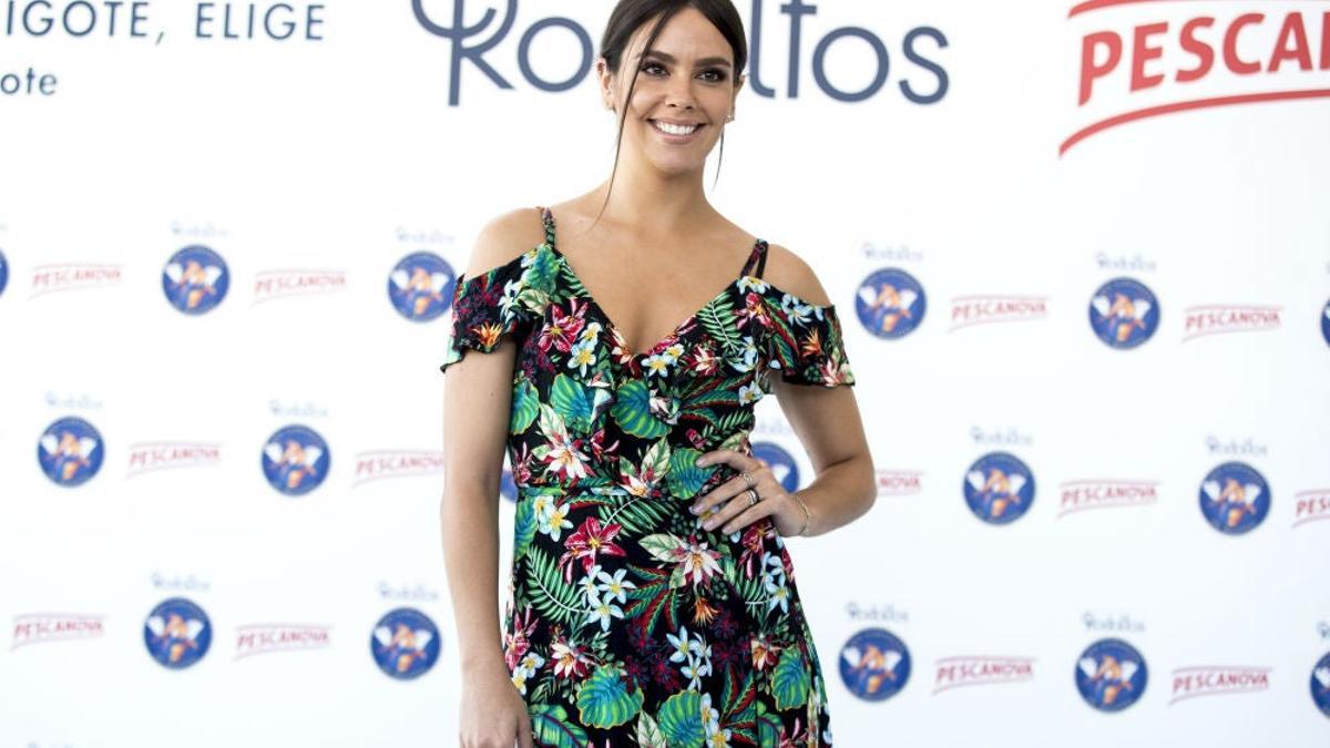 El alegre vestido floral con el que Cristina Pedroche  ha celebrado que volverá a dar las campanadas