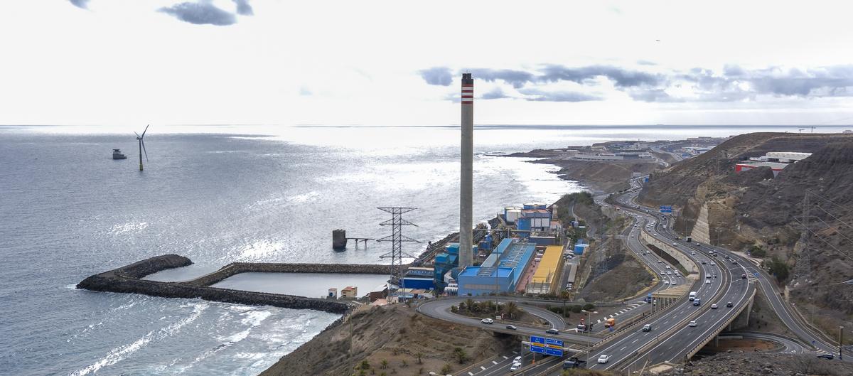 Central térmica de Jinámar.