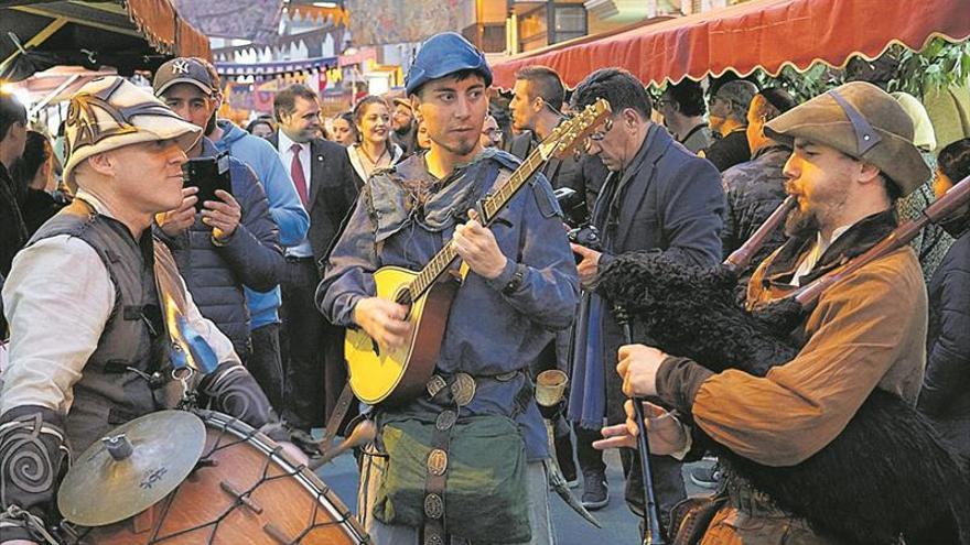 El mercado medieval cierra con incremento de público