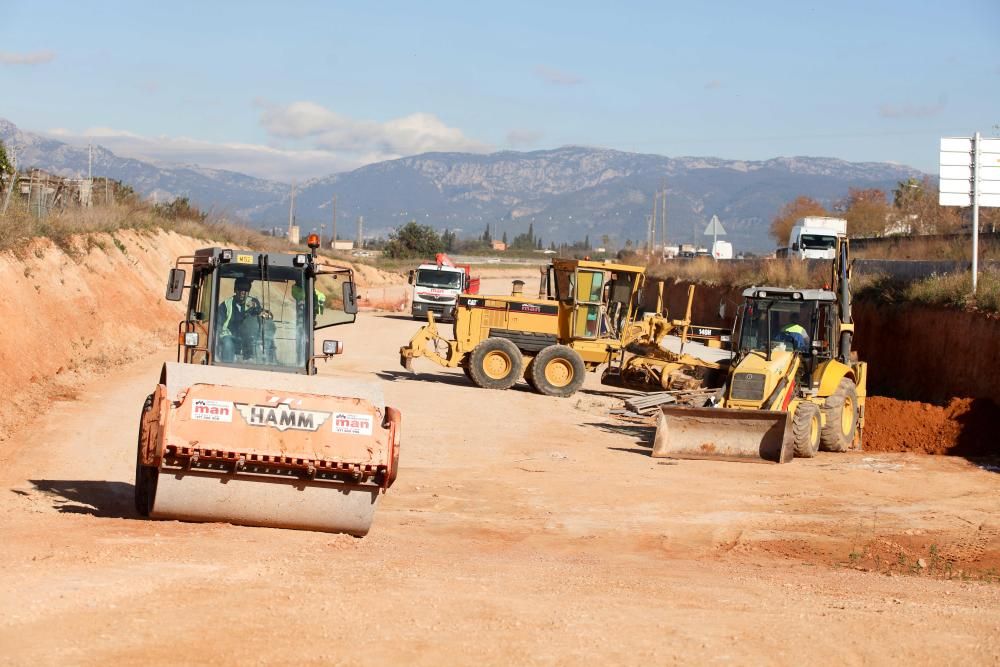 En marcha las obras del tramo II  del segundo cinturón de Palma