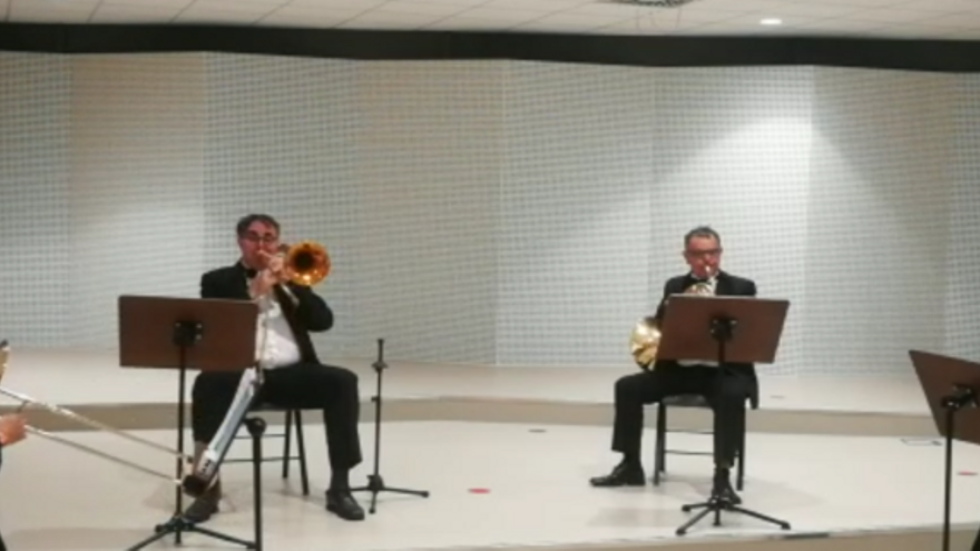 Cuarteto de metales. Banda Municipal de S/C de Tenerife