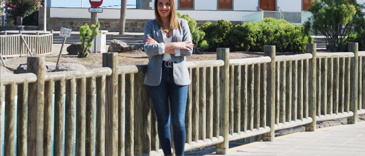 La escritora grancanaria Tania Santana Ventura.