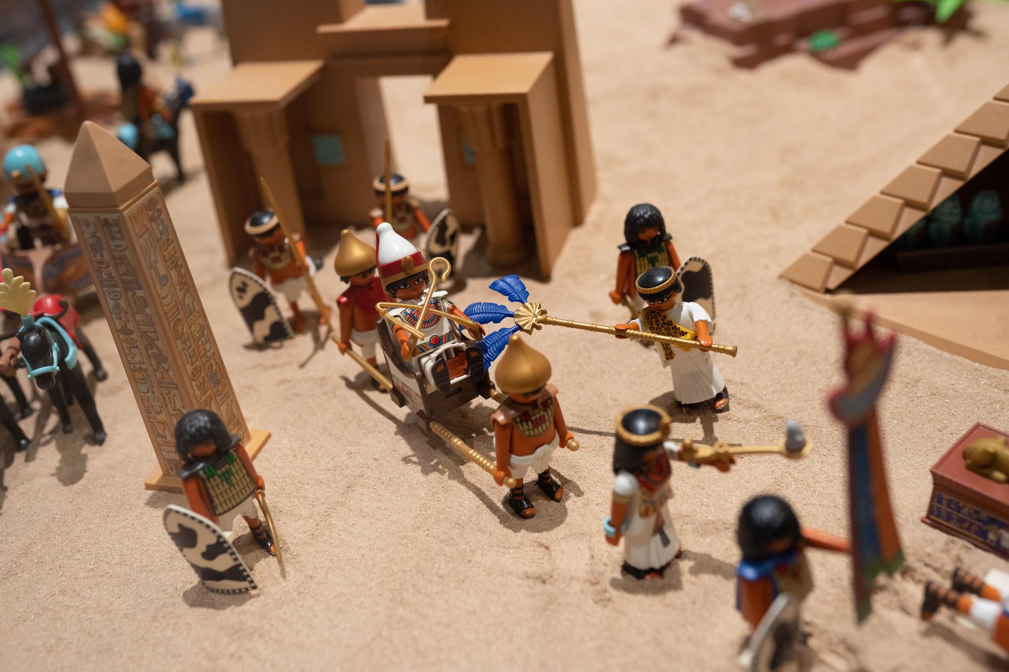 Belén de Playmobil en el Museo Etnográfico