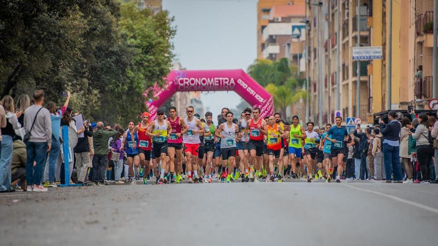 Salida de la Media Maratón.
