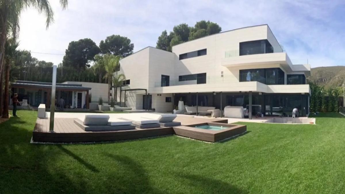 Casa de Robert Lewandowski en Castelldefels.