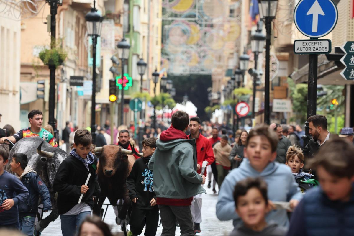 Éxito del correbou infantil