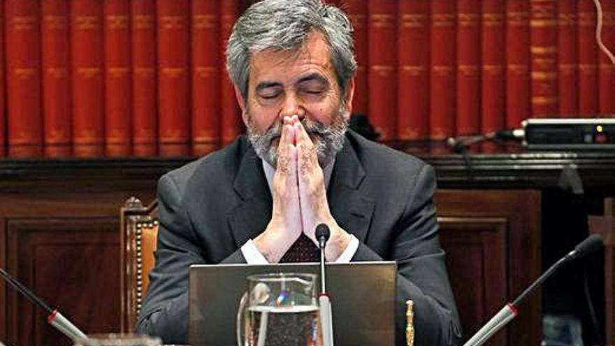 El president del Poder Judicial va buscar la màxima unanimitat possible amb el seu informe