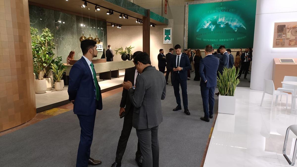 Las imágenes de la tercera jornada de Cersaie