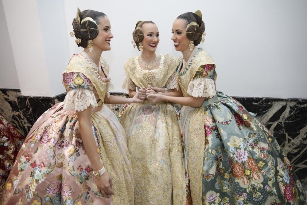 Marina Civera elige el azul 'atlantis' para su exaltación como fallera mayor 2019