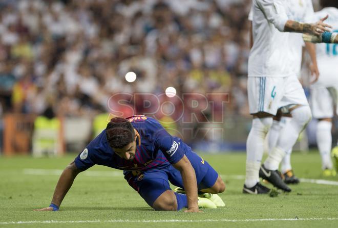 SUPERCOPA ESPAÑA. REAL MADRID 2- FC BARCELONA 0