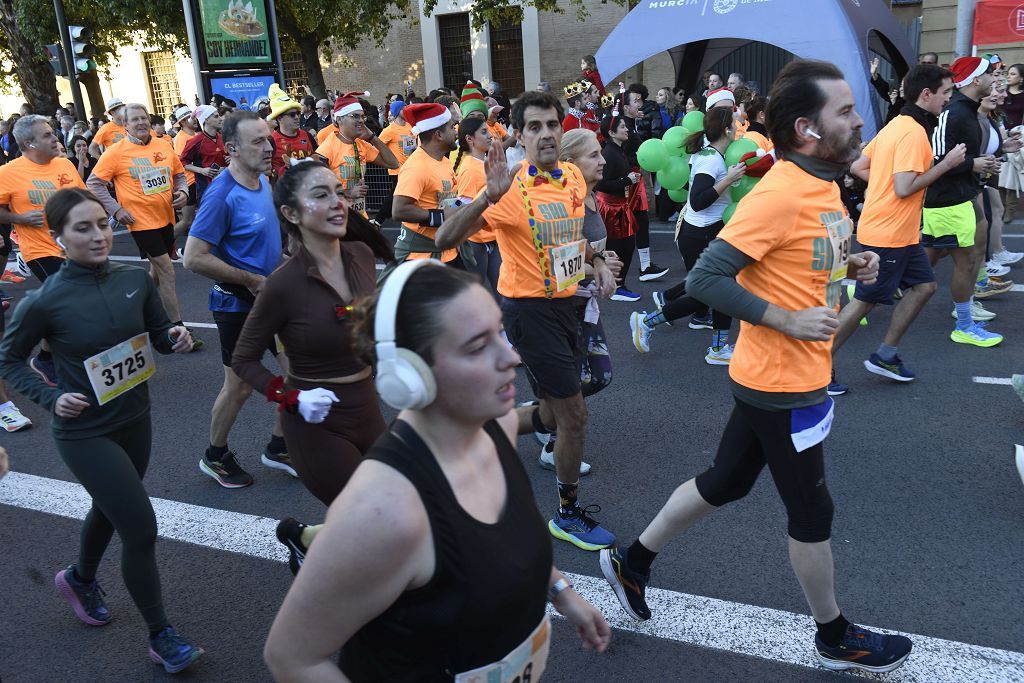 La San Silvestre 2025 en Murcia, en fotografías