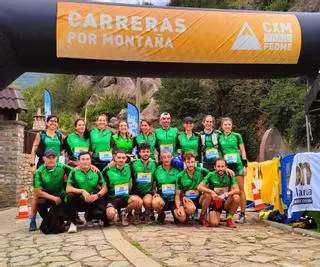 La selección extremeña de carreras por montana, rumbo al Campeonato de España