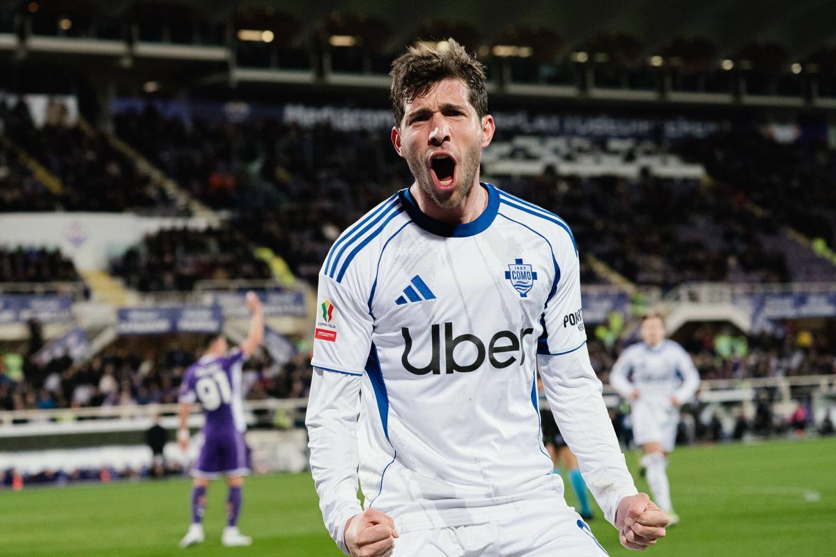 Sergi Roberto celebra un tanto // Como 1907