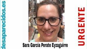 Sara García Perate, desaparecida.