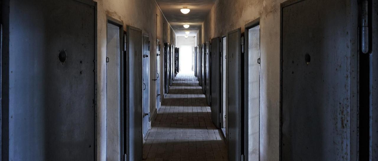 Prisión en el campo de concentración de Sachsenhausen, en Alemania.