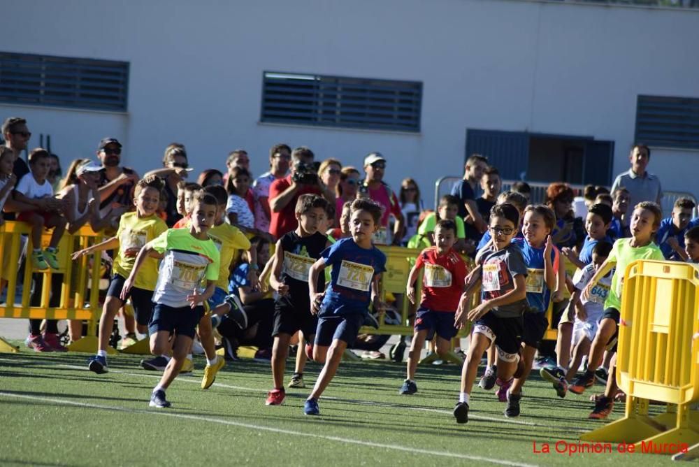 Carrera Puentes de Cieza. Pruebas de menores