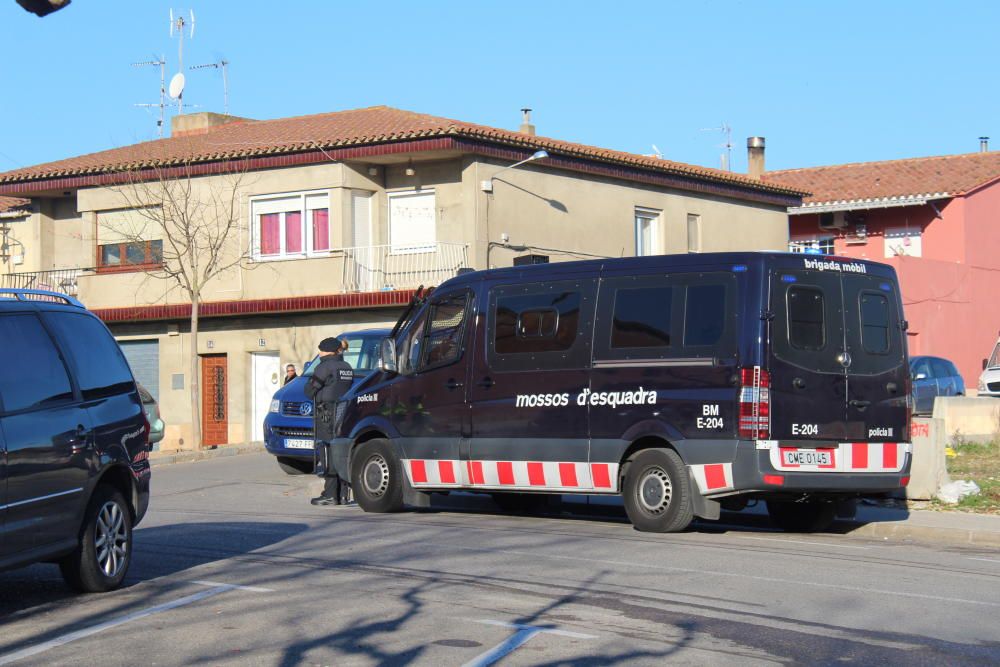 Operació policial al barri de Sant Joan