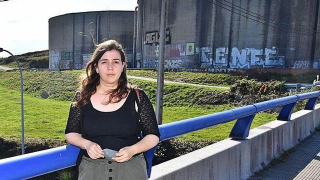 Cristina Botana, en Penamoa.