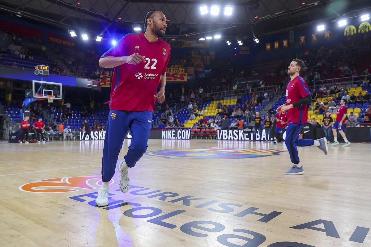 Euroliga. Barça - Olympiacos, quinto y definitivo partido del playoff, en imágenes.