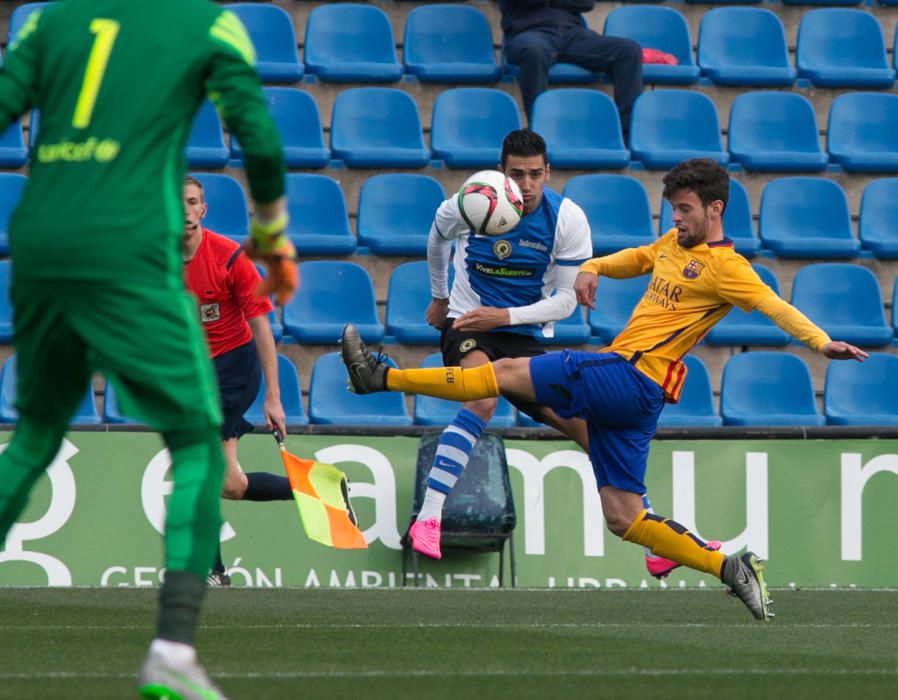 Hércules 0 - Barcelona B 2