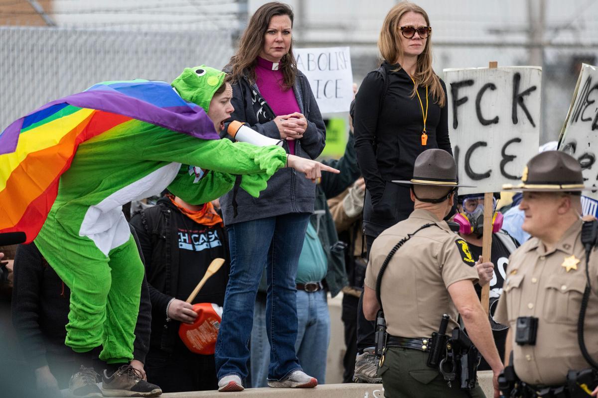 Protestas en Illinois contras las redadas antiinmigración de Trump.