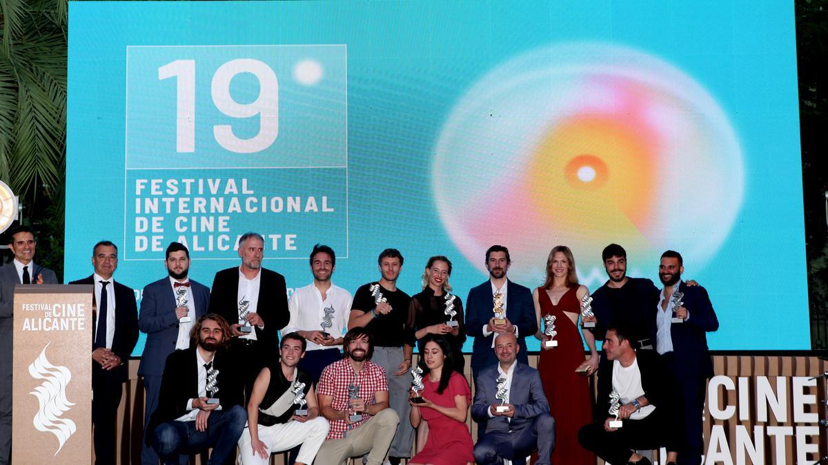 Foto de la clausura de la última edición del Festival de Cine de Alicante