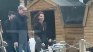 Kate Middleton y el Príncipe Guillermo en el vídeo de TMZ