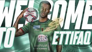 El PSG vende al internacional neerlandés Winjnaldum al equipo saudí Al Ettifaq