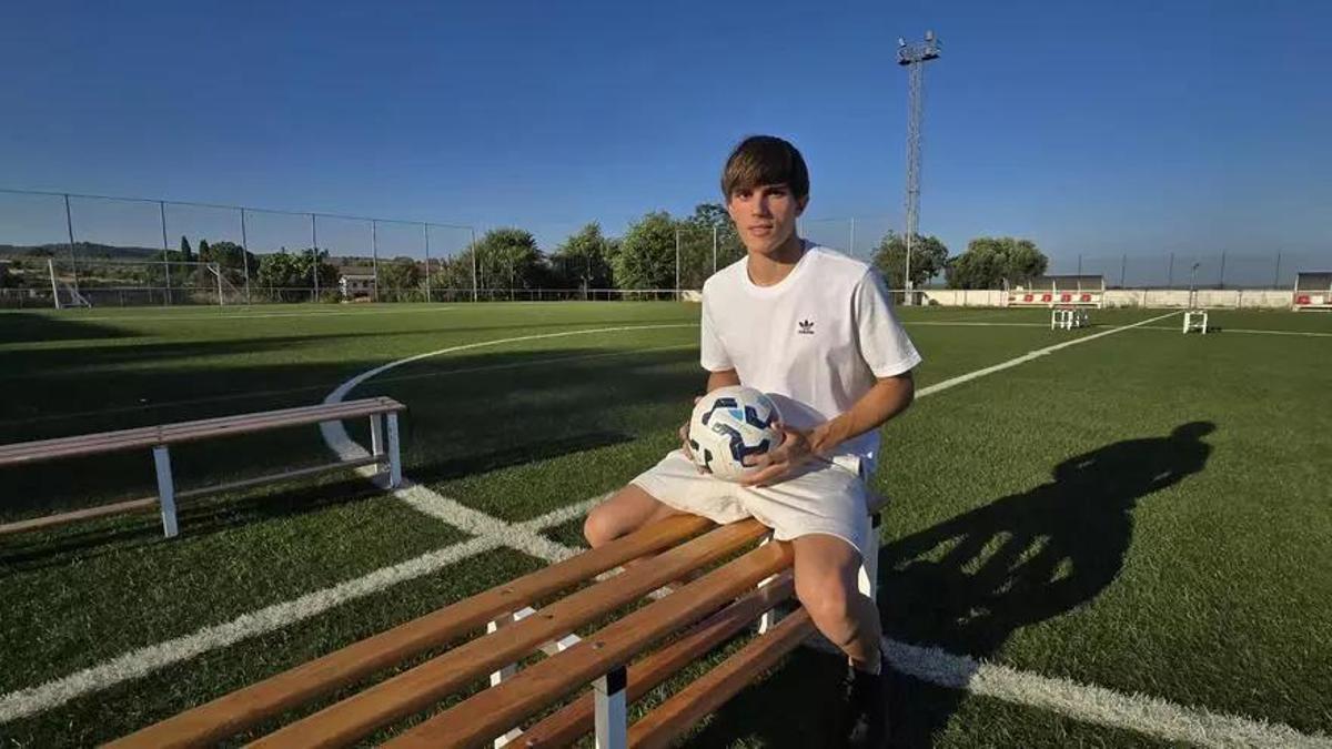 Andrés Cuenca, en una entrevista concedida a este periódico en su Adamuz natal, el pasado verano.