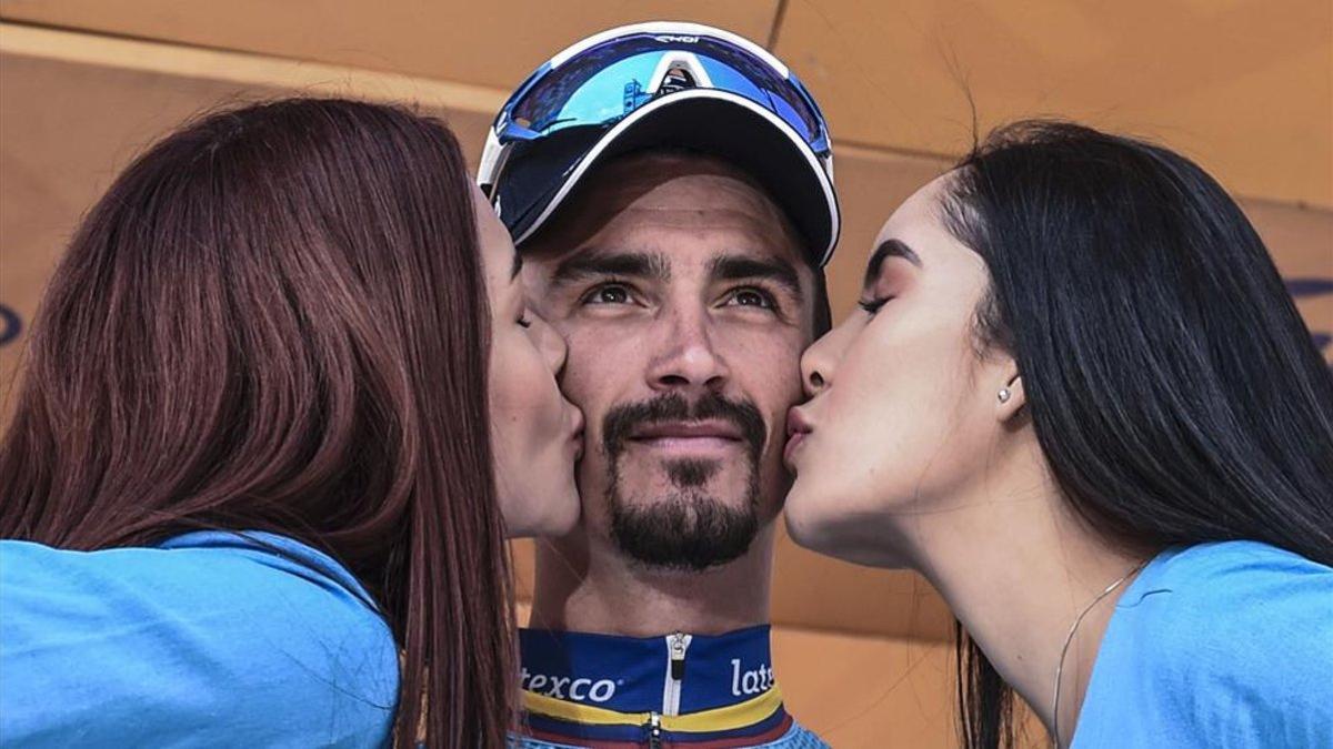 Alaphilippe, nuevo líder del Tour de Colombia.