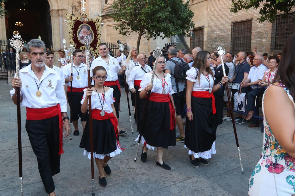 Procesión de la Virgen de la Victoria en Málaga