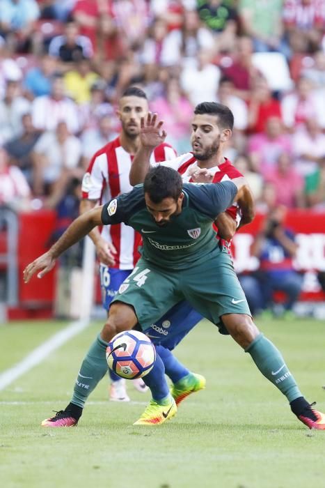 Partido entre el Sporting y el Athletic Club (2-1)