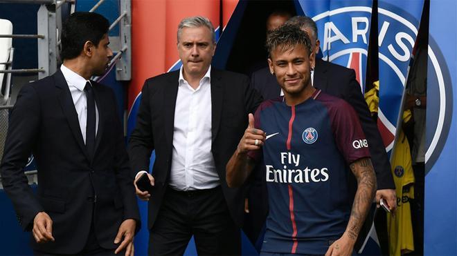 Así ha sido la presentación de Neymar con el PSG