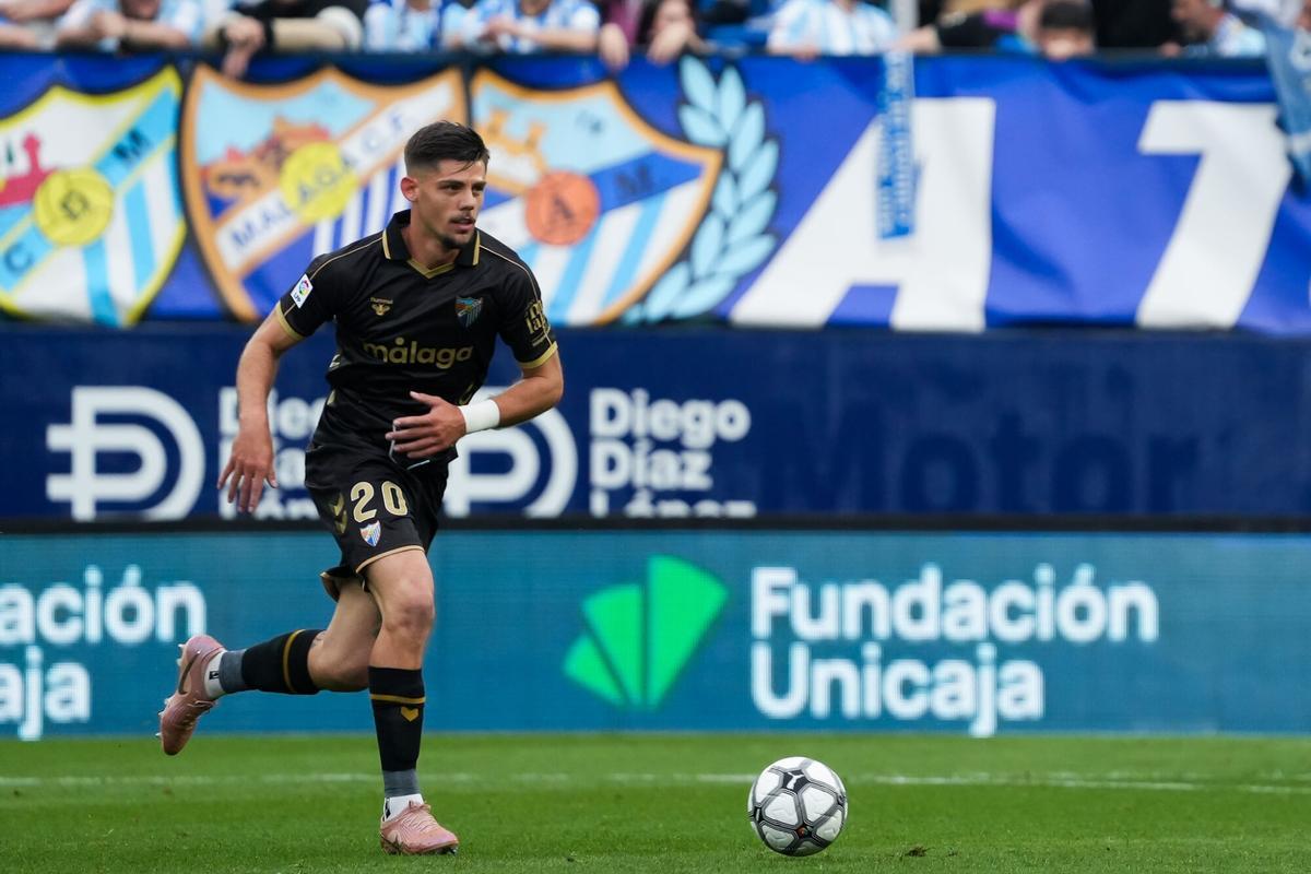 El Málaga CF - UD Las Palmas, en imágenes