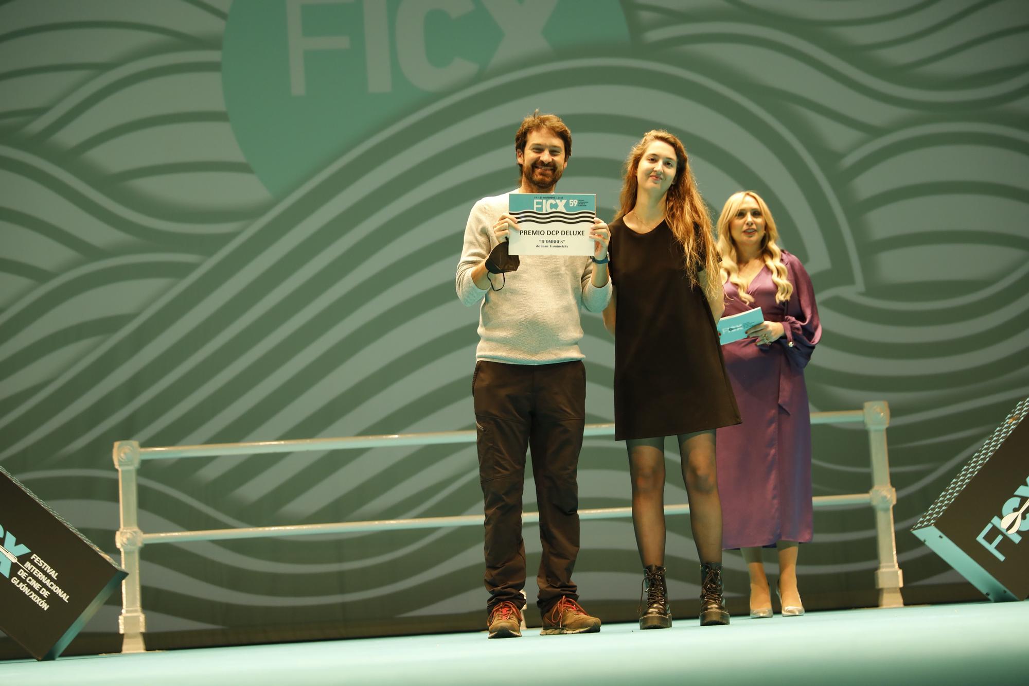 Galería: la entrega de premios del FICX, en imágenes