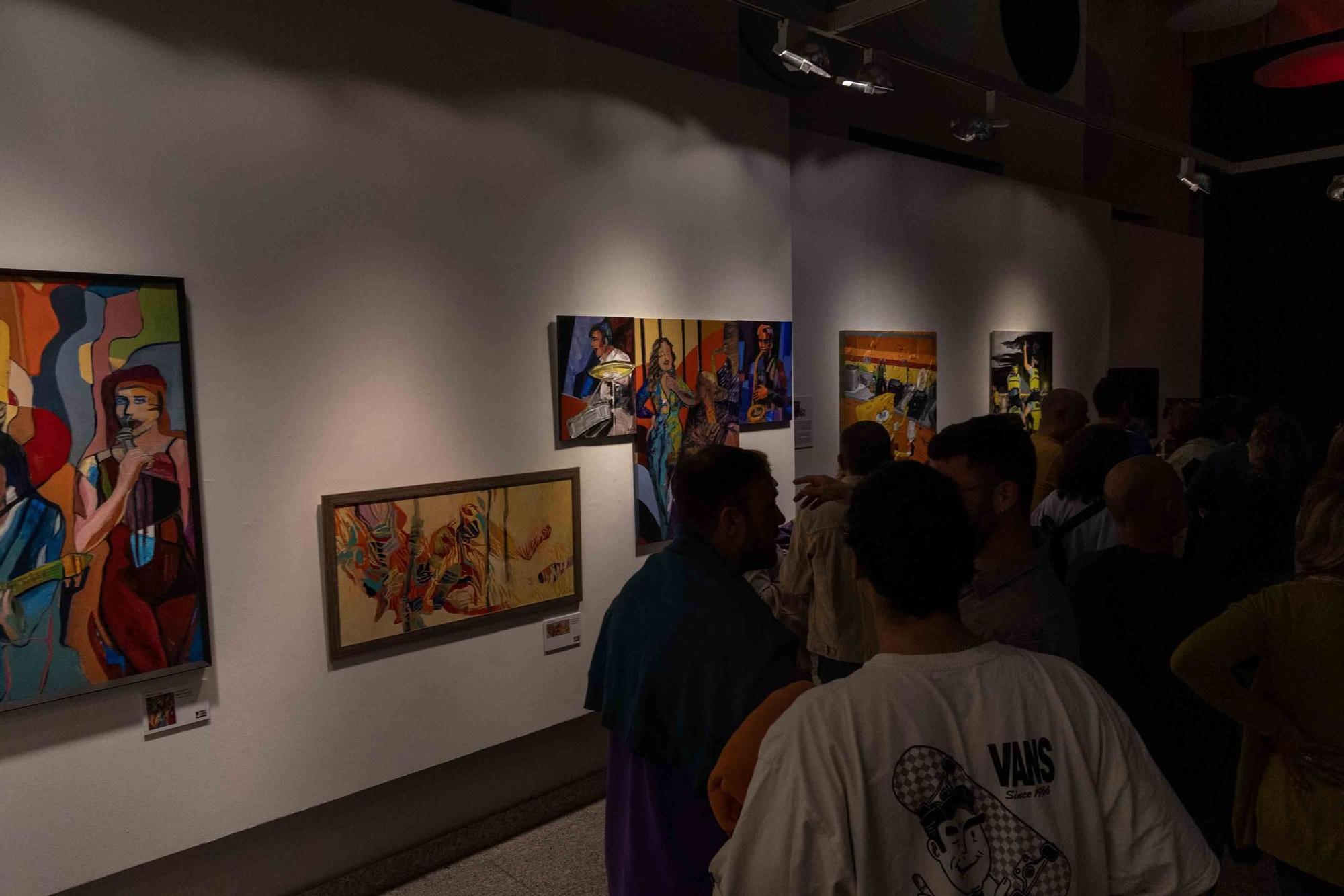 La exposición colectiva de pintura JAZZART y el concierto de JAZZ MEETING QUARTER con CARLA VALLET llena el Centro Municipal de las Artes y anuncia el inicio del Día Internacional del Jazz en Alicante