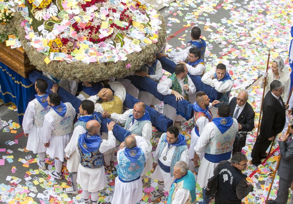 El Encuentro no procesiona en Alicante el Domingo de Resurrección.