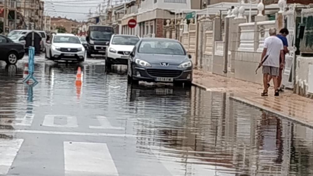 Lluvia e inundaciones en Santa Pola