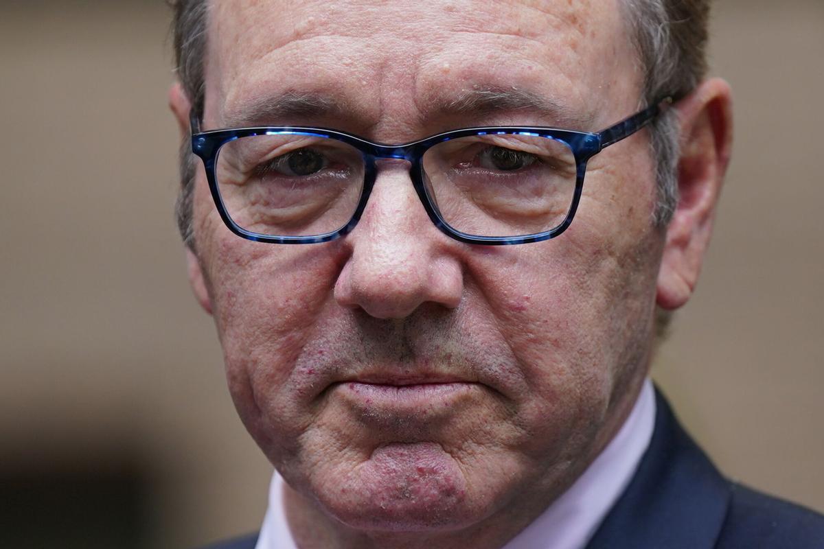 Kevin Spacey en Londres el pasado julio a la salida de un juzgado.