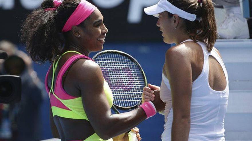 Muguruza estrella sus ilusiones ante Serena Williams