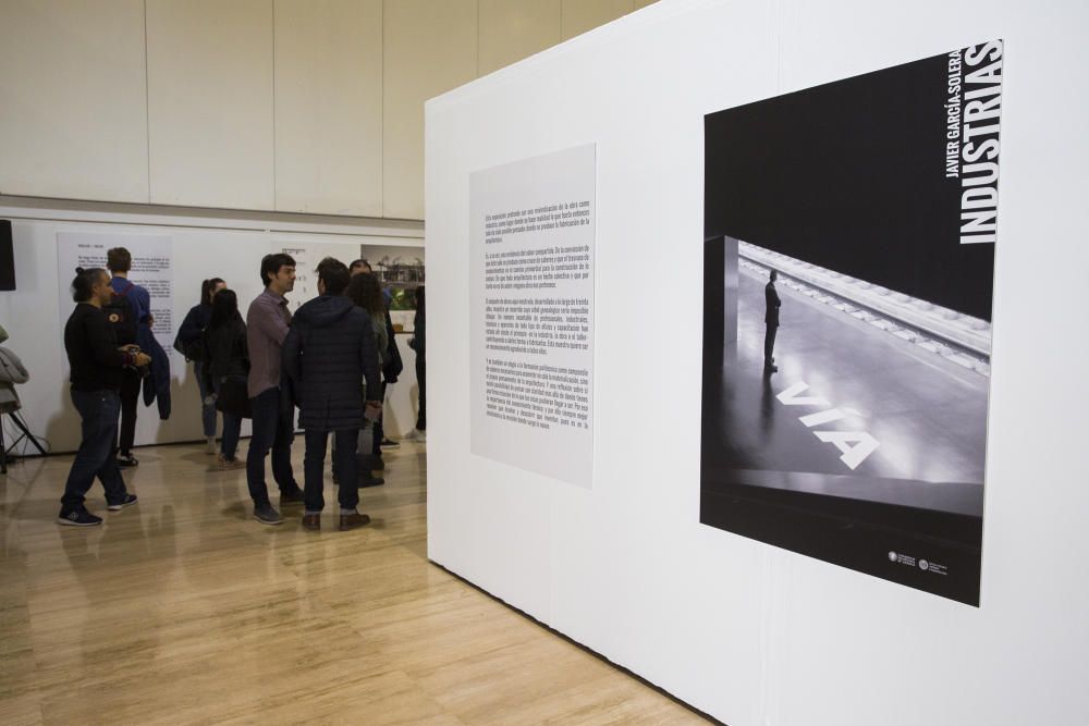 El Museo de la UA inaugura 'Industrias', del arquitecto Javier García-Solera