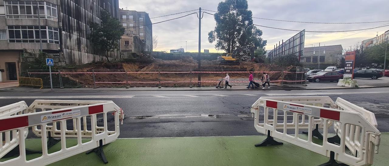 La finca en la que se levantará el nuevo edificio de viviendas promovido por Alcom.